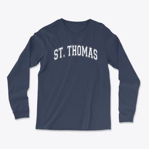 Saint Thomas The Apostle School Varsity Arch Light Soft Long Sleeve T-Shirt