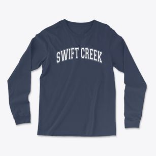 Swift Creek Elementary School Varsity Arch Light Soft Long Sleeve T-Shirt