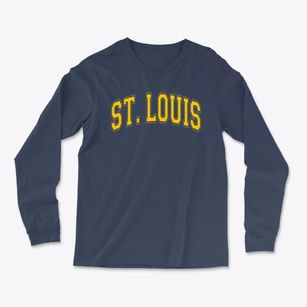 Saint Louis Catholic School Varsity Arch Light Soft Long Sleeve T-Shirt