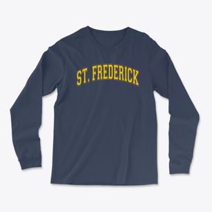 Saint Frederick High School Varsity Arch Light Soft Long Sleeve T-Shirt