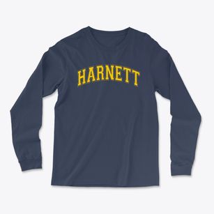 Harnett Primary School Varsity Arch Light Soft Long Sleeve T-Shirt