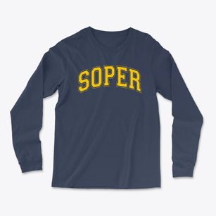 Soper School Varsity Arch Light Soft Long Sleeve T-Shirt