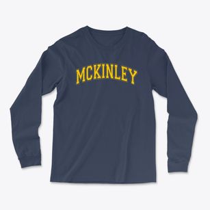 Mckinley Elementary School Varsity Arch Light Soft Long Sleeve T-Shirt