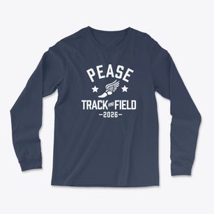 Pease Elementary School Track and Field Light Soft Long Sleeve T-Shirt