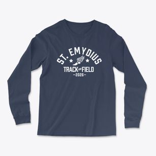 Saint Emydius School Track and Field Light Soft Long Sleeve T-Shirt