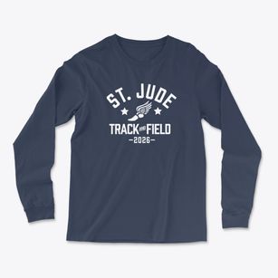 St Jude Parish Track and Field Light Soft Long Sleeve T-Shirt