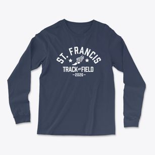 Saint Francis De Sales School Track and Field Light Soft Long Sleeve T-Shirt