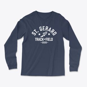 Saint Gerard Catholic High School Track and Field Light Soft Long Sleeve T-Shirt