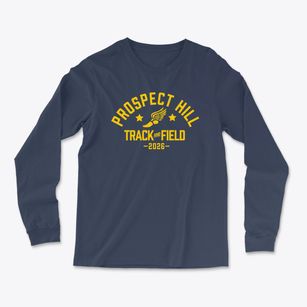 Prospect Hill Elementary School Track and Field Light Soft Long Sleeve T-Shirt