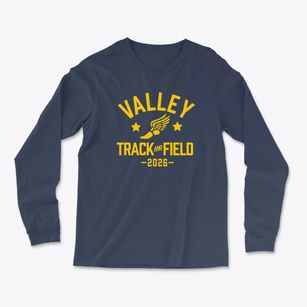 Valley Christian High School Track and Field Light Soft Long Sleeve T-Shirt