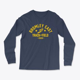 Bromley East Charter School Track and Field Light Soft Long Sleeve T-Shirt