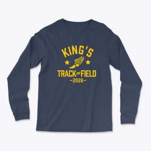 King's Memorial Christian Academy Track and Field Light Soft Long Sleeve T-Shirt
