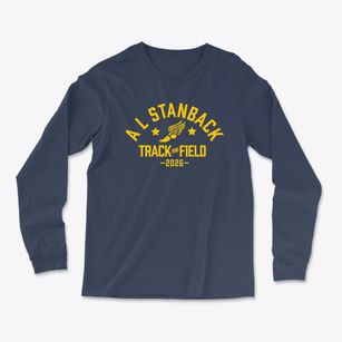 A L Stanback Middle School Track and Field Light Soft Long Sleeve T-Shirt