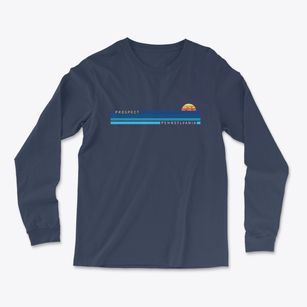 Prospect Pennsylvania Water View Light Soft Long Sleeve T-Shirt
