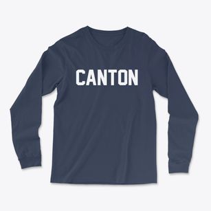 Canton North Carolina Classic Block Light Soft Long Sleeve T-Shirt