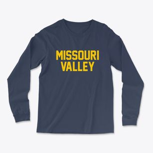 Missouri Valley Iowa Classic Block Light Soft Long Sleeve T-Shirt