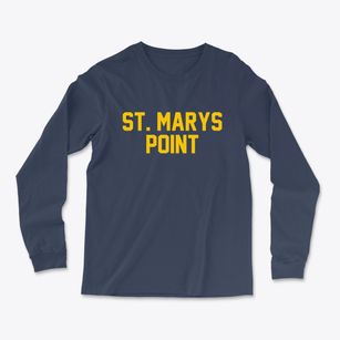 St. Marys Point Minnesota Classic Block Light Soft Long Sleeve T-Shirt
