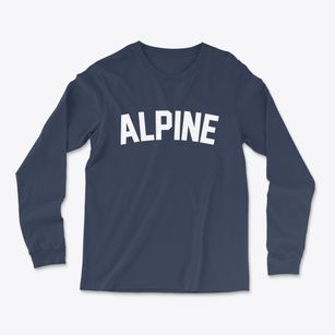 Alpine Oregon Classic Curve Light Soft Long Sleeve T-Shirt