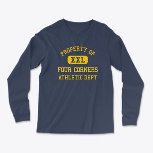 Four Corners Texas Athletic Dept Light Soft Long Sleeve T-Shirt