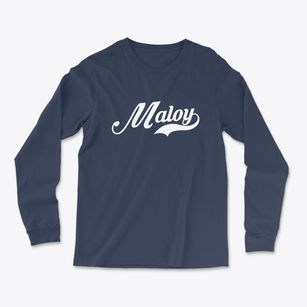 Maloy Iowa Vintage Team Light Soft Long Sleeve T-Shirt