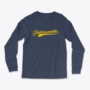 Jeffersonville Kentucky Vintage Team Light Soft Long Sleeve T-Shirt