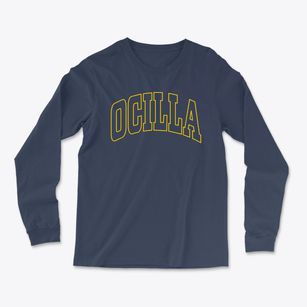 Ocilla Georgia Trendy Block Light Soft Long Sleeve T-Shirt
