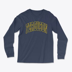 Ferguson Kentucky Trendy Block Light Soft Long Sleeve T-Shirt