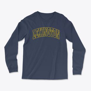 Lexington Georgia Trendy Block Light Soft Long Sleeve T-Shirt