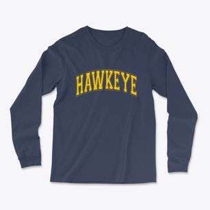 Hawkeye Iowa Varsity Light Soft Long Sleeve T-Shirt