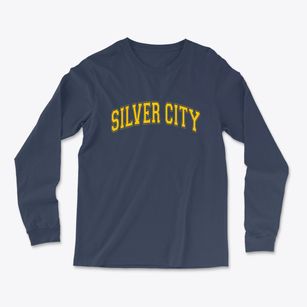 Silver City Iowa Varsity Light Soft Long Sleeve T-Shirt