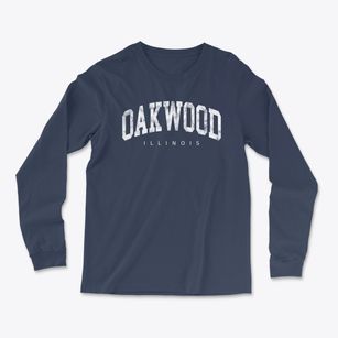 Oakwood Illinois Urban Vibe Light Soft Long Sleeve T-Shirt