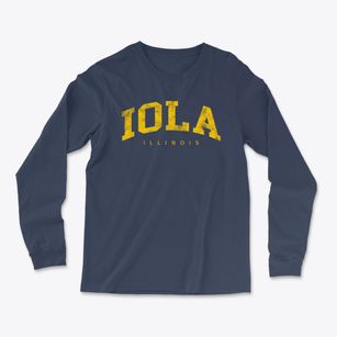 Iola Illinois Urban Vibe Light Soft Long Sleeve T-Shirt