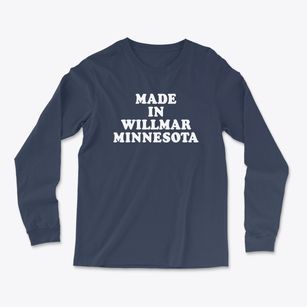 Willmar Minnesota Classic 70s Light Soft Long Sleeve T-Shirt