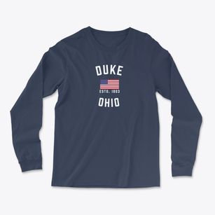 Duke Ohio Patriot Light Soft Long Sleeve T-Shirt