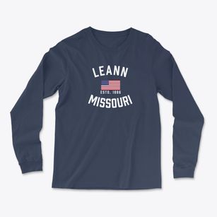 Leann Missouri Patriot Light Soft Long Sleeve T-Shirt