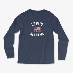 Lewis Alabama Patriot Light Soft Long Sleeve T-Shirt