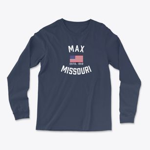 Max Missouri Patriot Light Soft Long Sleeve T-Shirt