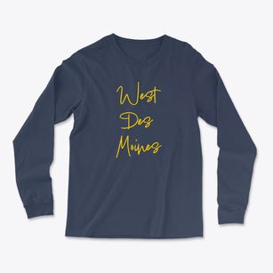 West Des Moines Iowa Freestyle Light Soft Long Sleeve T-Shirt