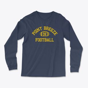 Point Breeze Delaware Football Light Soft Long Sleeve T-Shirt