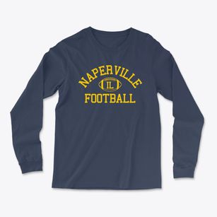 Naperville Illinois Football Light Soft Long Sleeve T-Shirt