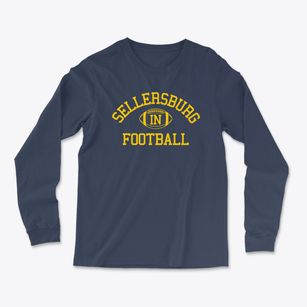 Sellersburg Indiana Football Light Soft Long Sleeve T-Shirt