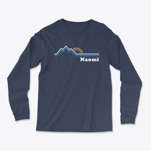 Naomi Michigan Mountain View Light Soft Long Sleeve T-Shirt