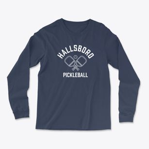 Hallsboro North Carolina Pickleball Light Soft Long Sleeve T-Shirt