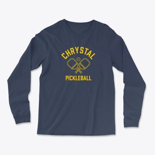 Chrystal Pennsylvania Pickleball Light Soft Long Sleeve T-Shirt