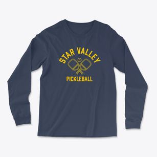 Star Valley Arizona Pickleball Light Soft Long Sleeve T-Shirt
