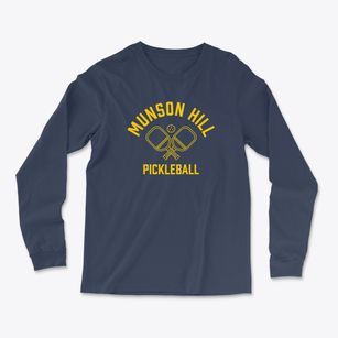Munson Hill Ohio Pickleball Light Soft Long Sleeve T-Shirt