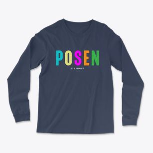 Posen Illinois Color Pop Light Soft Long Sleeve T-Shirt