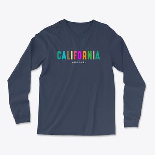 California Missouri Color Pop Light Soft Long Sleeve T-Shirt