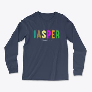 Jasper Tennessee Color Pop Light Soft Long Sleeve T-Shirt