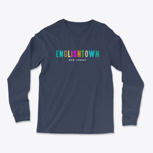 Englishtown New Jersey Color Pop Light Soft Long Sleeve T-Shirt